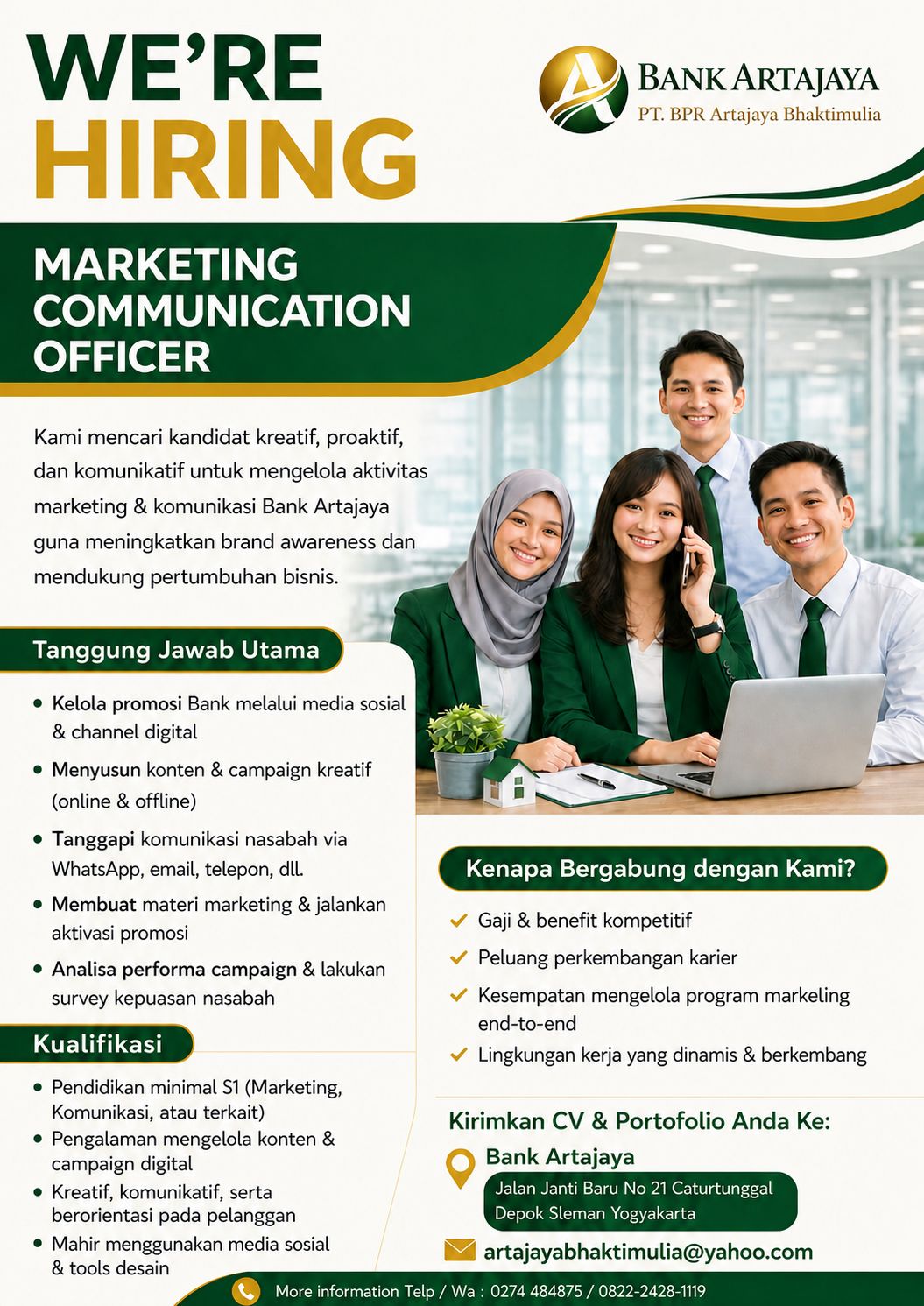 Marketing Communication Officer